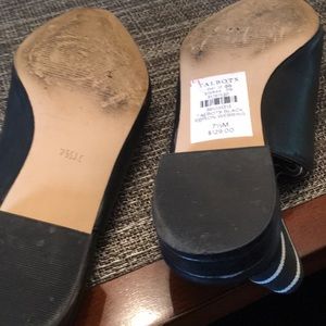 Size 7.5 talbots sling back flats
